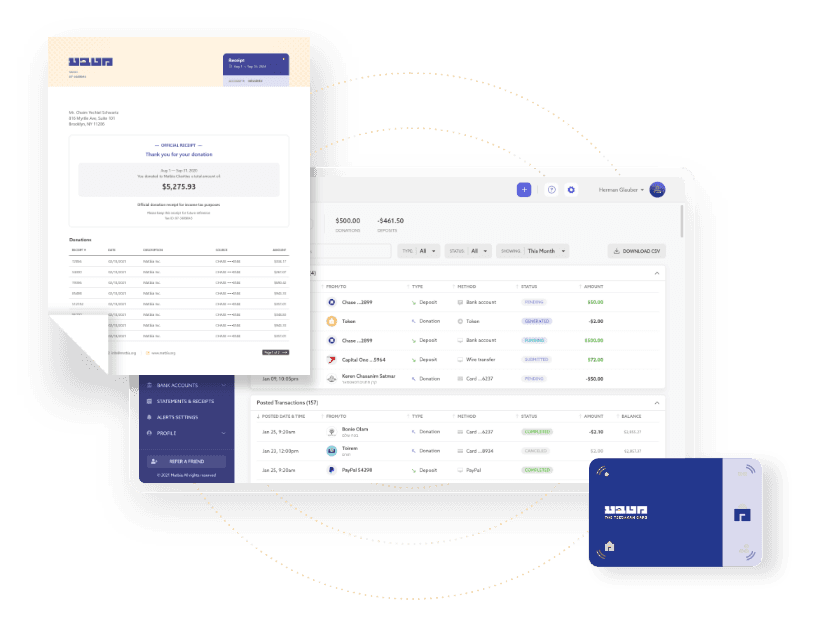 Matbia product dashboard and card